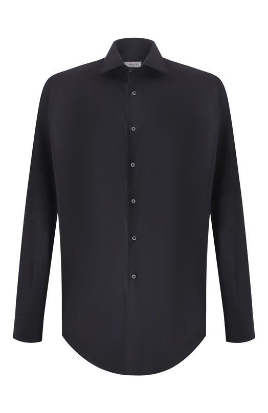 Хлопковая сорочка Canali CCL7098/GA03292 Чёрный CCL7098/GA03292