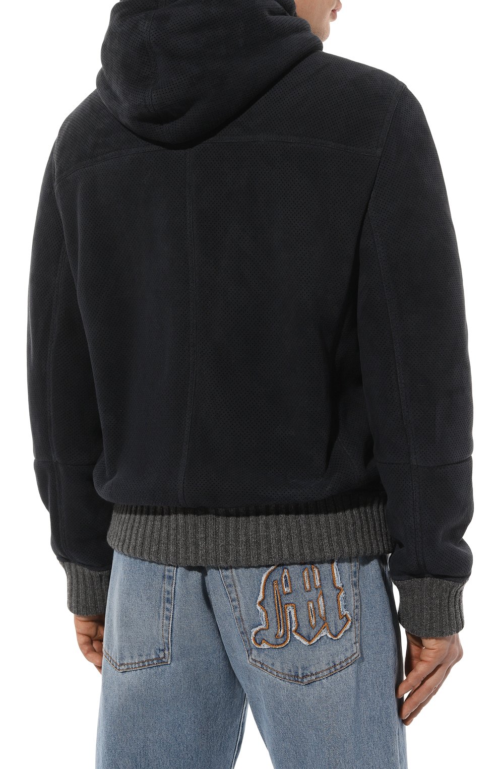 Бомбер из овчины BRUNELLO CUCINELLI, арт. MPMHV1741, фото 4