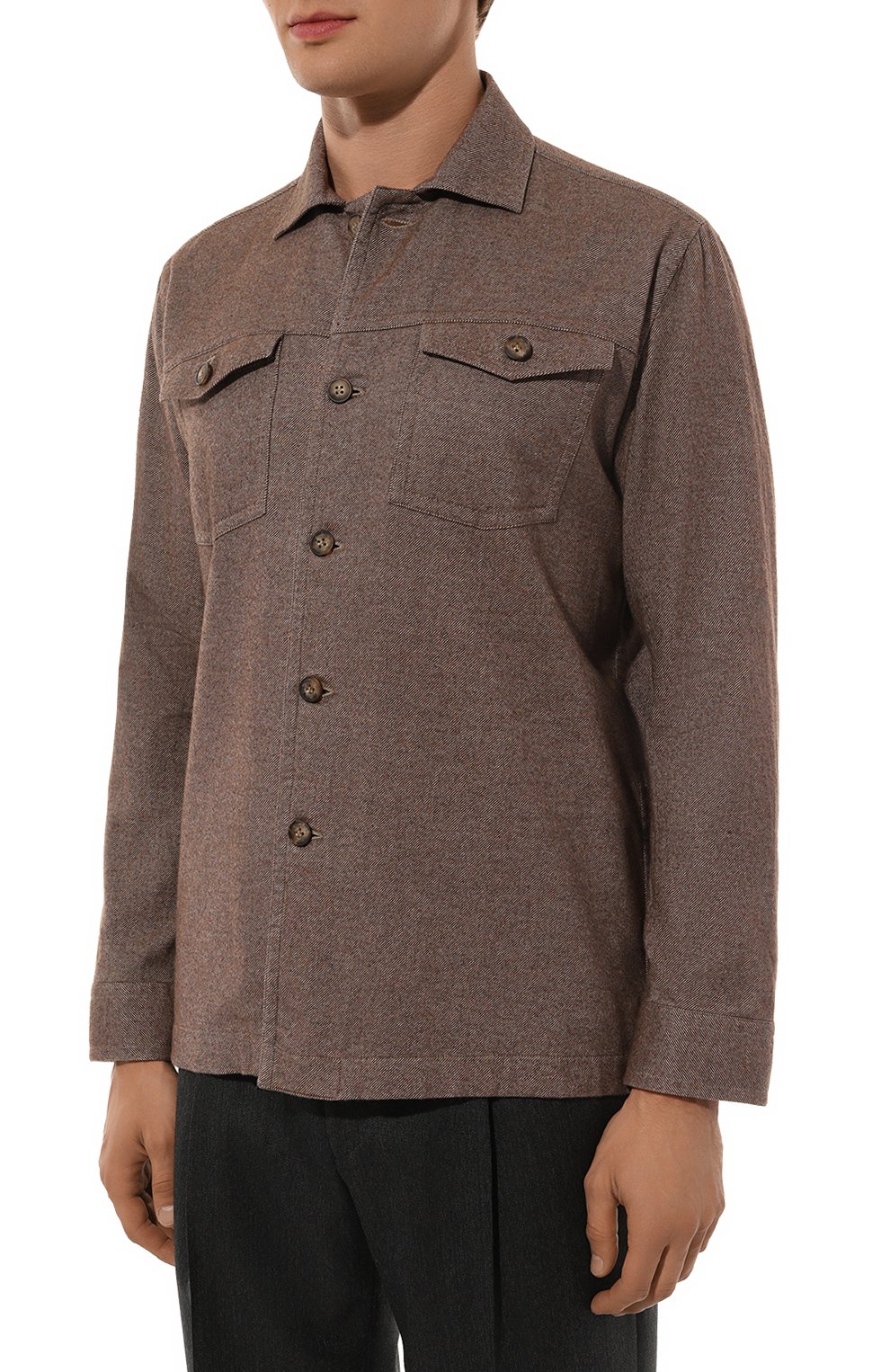 Хлопковая рубашка GIAMPAOLO, арт. GB23/41315, фото 3