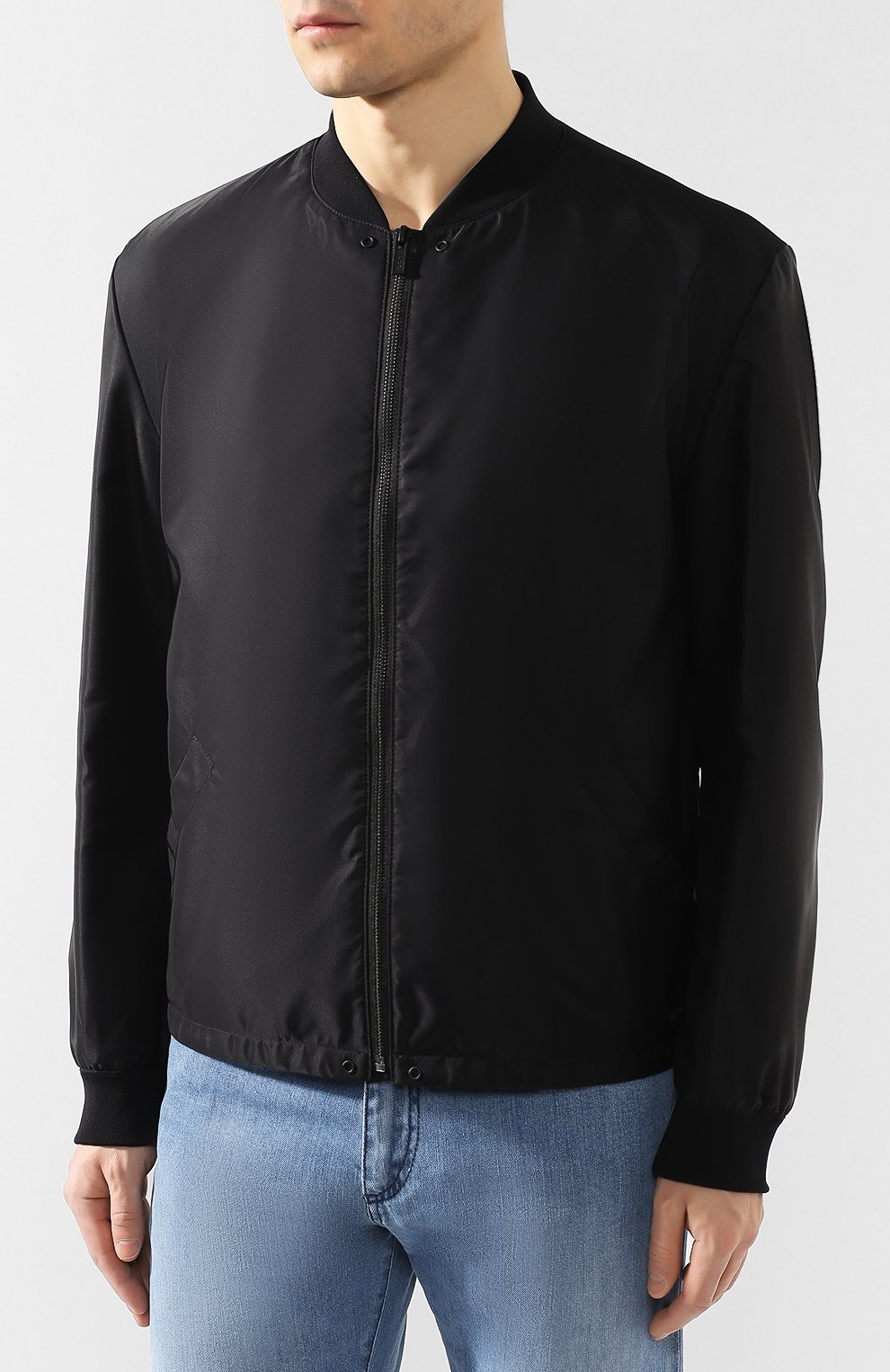 Бомбер HUGO черного цвета по цене 29500 руб., арт. 50405068, фото 3 Бомбер HUGO, арт. 50405068, фото 3