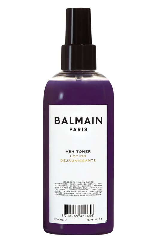 фото Пепельный тонер для волос (200ml) balmain hair couture