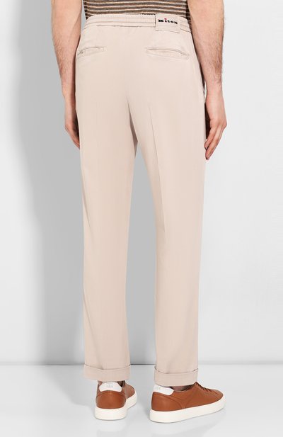 Льняные брюки KITON, арт. UFPLACJ07S40, фото 4