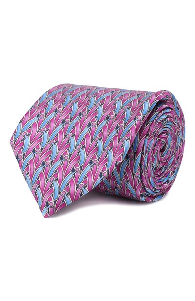 Мужской шелковый галстук ZILLI, арт. 50209/TIES