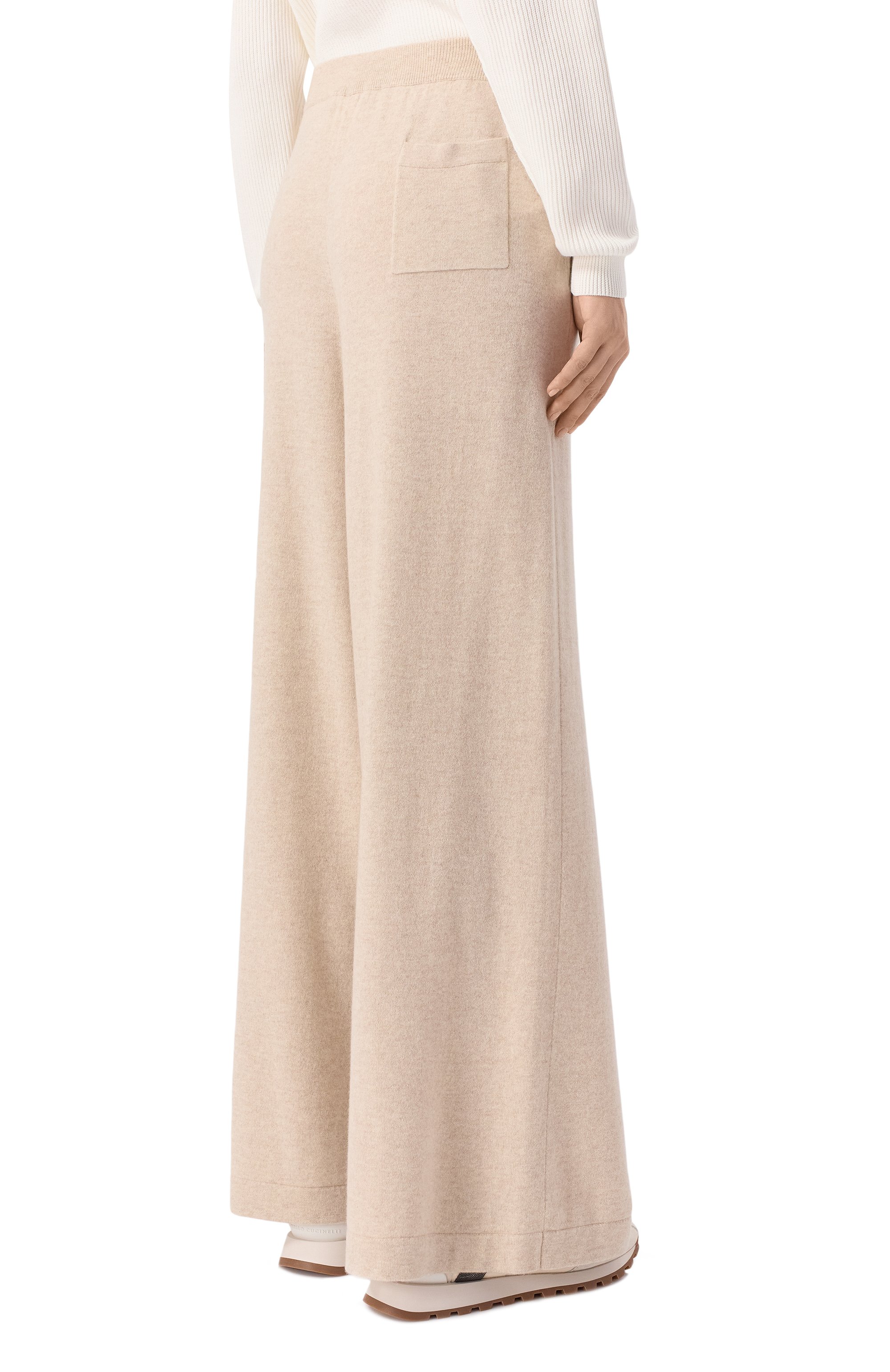 Брюки из шерсти и кашемира BRUNELLO CUCINELLI, арт. M16244799, фото 4