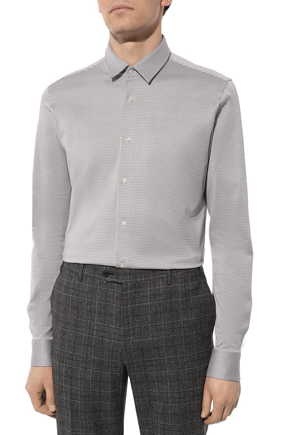 Хлопковая рубашка HUGO, арт. 50508313, фото 4