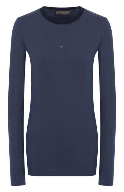 Женская хлопковый лонгслив LORENA ANTONIAZZI, арт. TS10A/4577