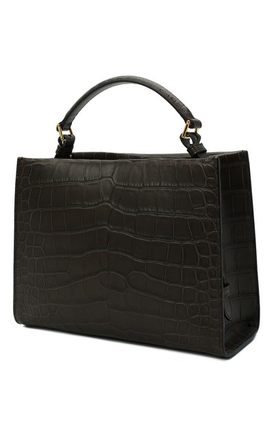 Сумка t twist small из кожи аллигатора TOM FORD, арт. L1203T-EAL001/AMIS, фото 3