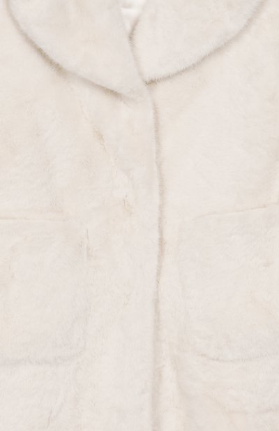 Шуба из экомеха MONNALISA, арт. 17F104, фото 3