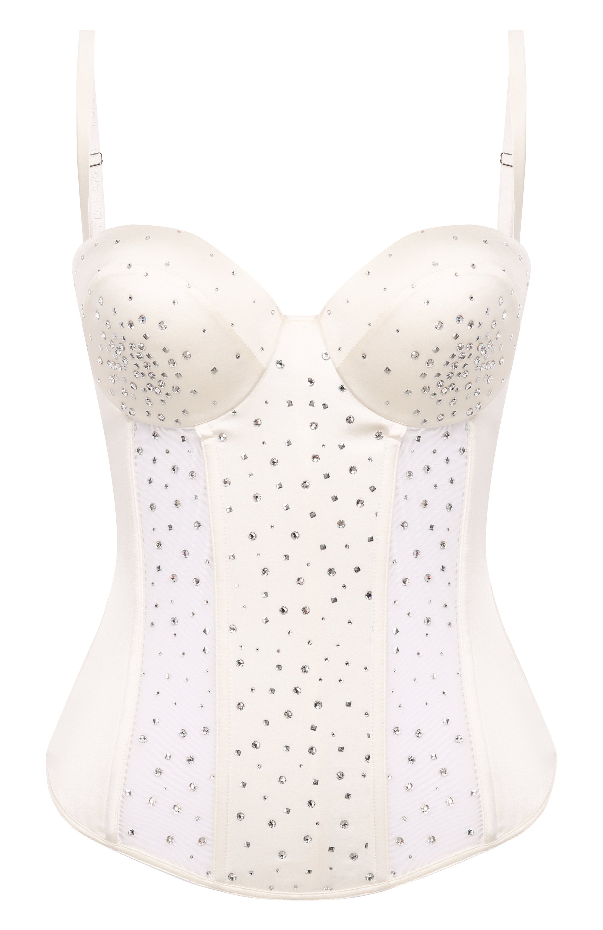Шелковый корсет с отделкой кристаллами swarovski I.D. SARRIERI, арт. M56872, фото 1