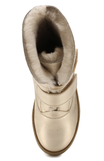 Кожаные ботинки с меховой отделкой MISSOURI, арт. 2954 V/27-30, фото 4