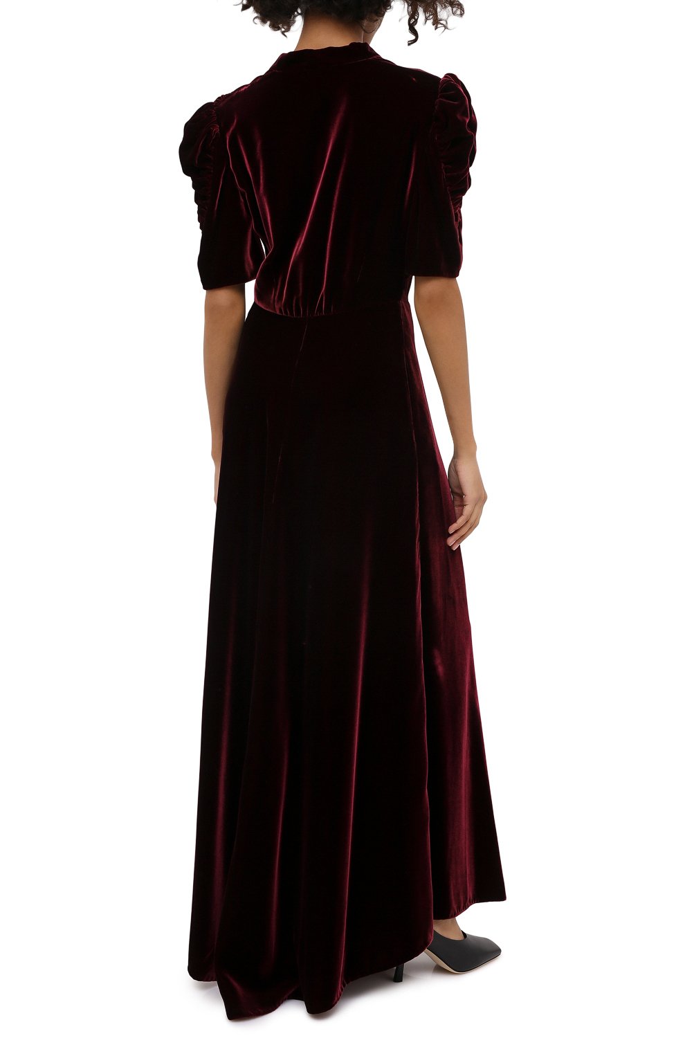 Бархатное платье VIKA GAZINSKAYA, арт. FW20-1393, фото 4