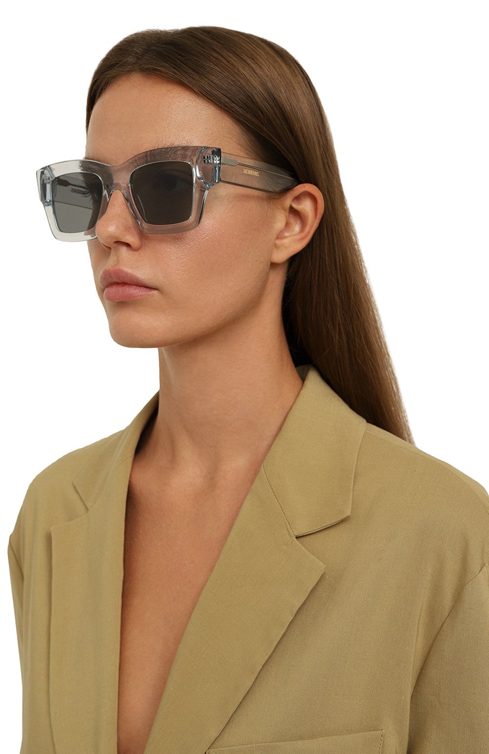 Солнцезащитные очки JACQUEMUS, арт. LES LUNETTES BACI LIGHT BLUE, фото 2