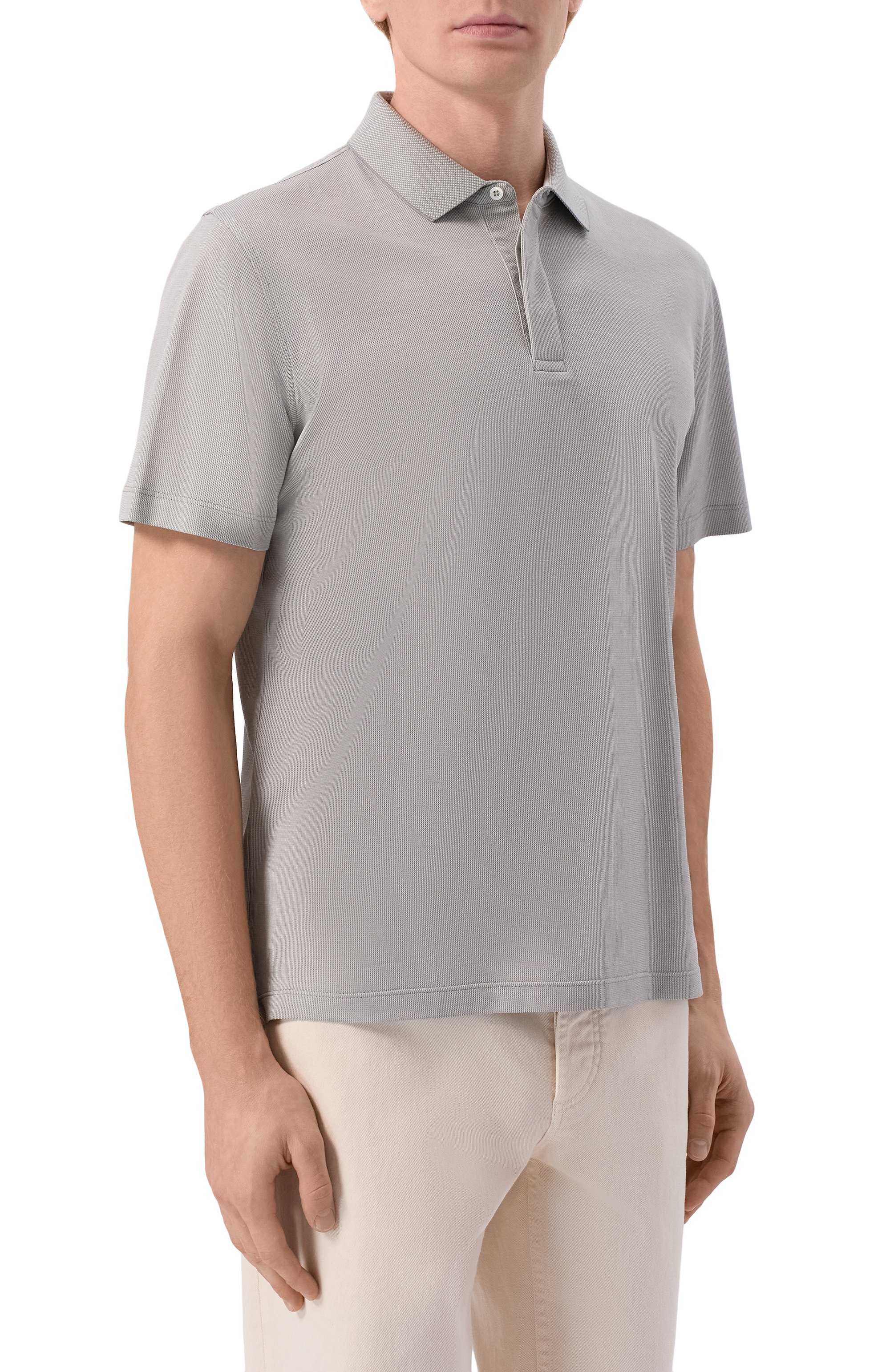 Хлопковое поло CORNELIANI, арт. 27G511/2725032, фото 3