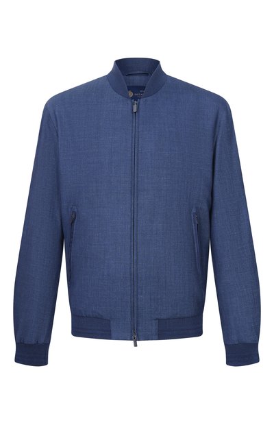 Мужской бомбер из шерсти и шелка PAUL&SHARK, арт. 26412200