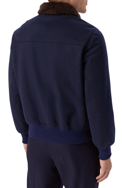 Утепленный бомбер BRUNELLO CUCINELLI, арт. MM4006889, фото 4