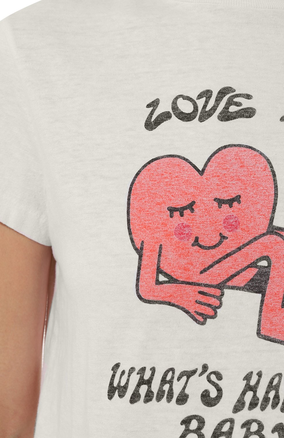 Хлопковая футболка RE/DONE, арт. 024-02WCGT284, фото 5