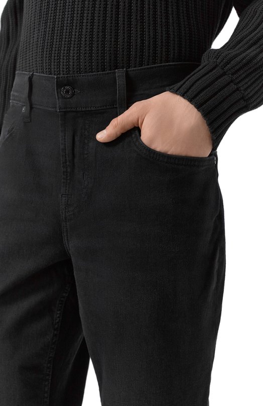 Джинсы Bootcut 7 For All Mankind 7T4E0B68-1DX Чёрный  7T4E0B68-1DX Фото 5