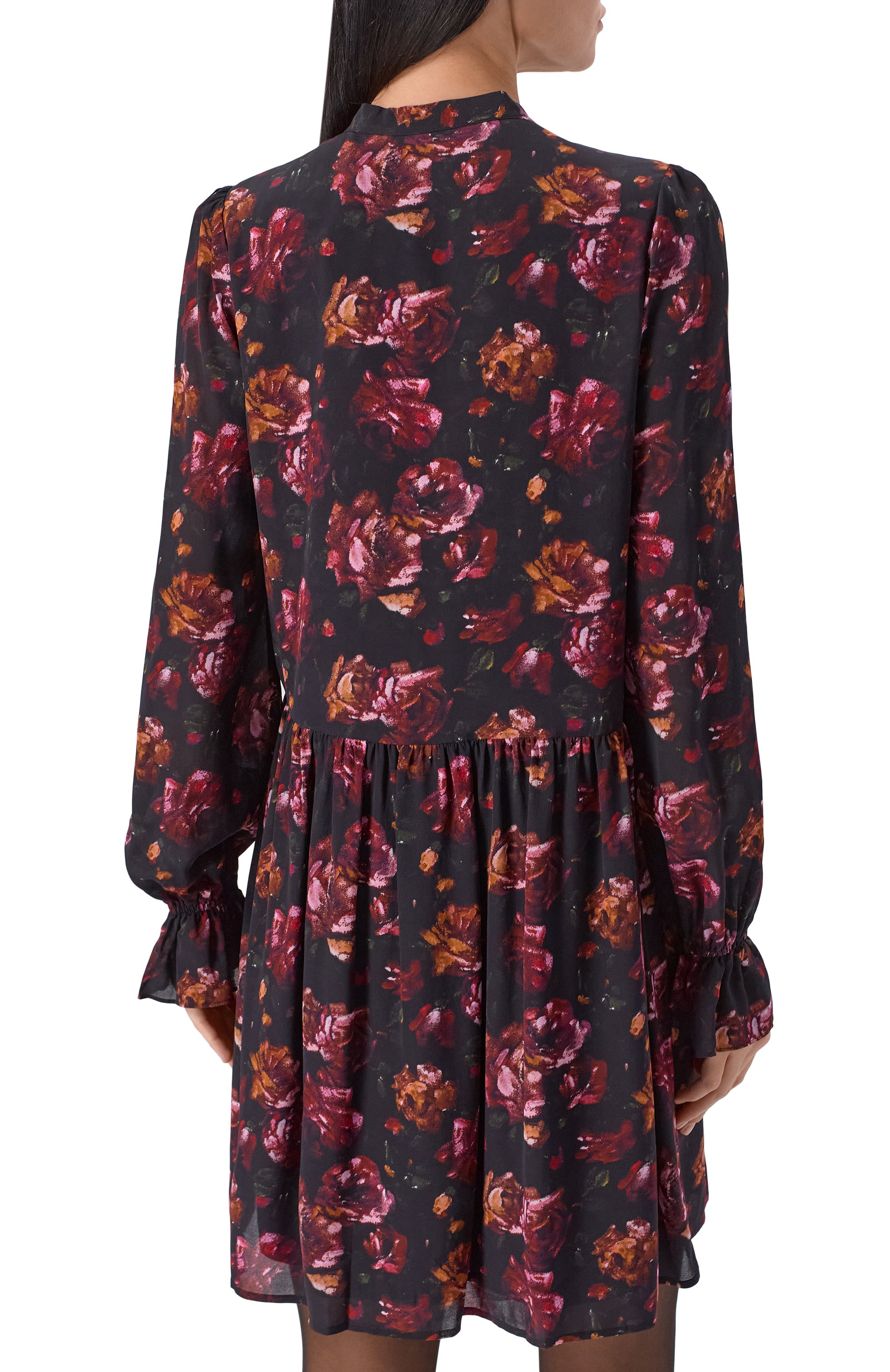 Платье из вискозы и шелка THE KOOPLES, арт. FR0B31109K, ф�ото 3