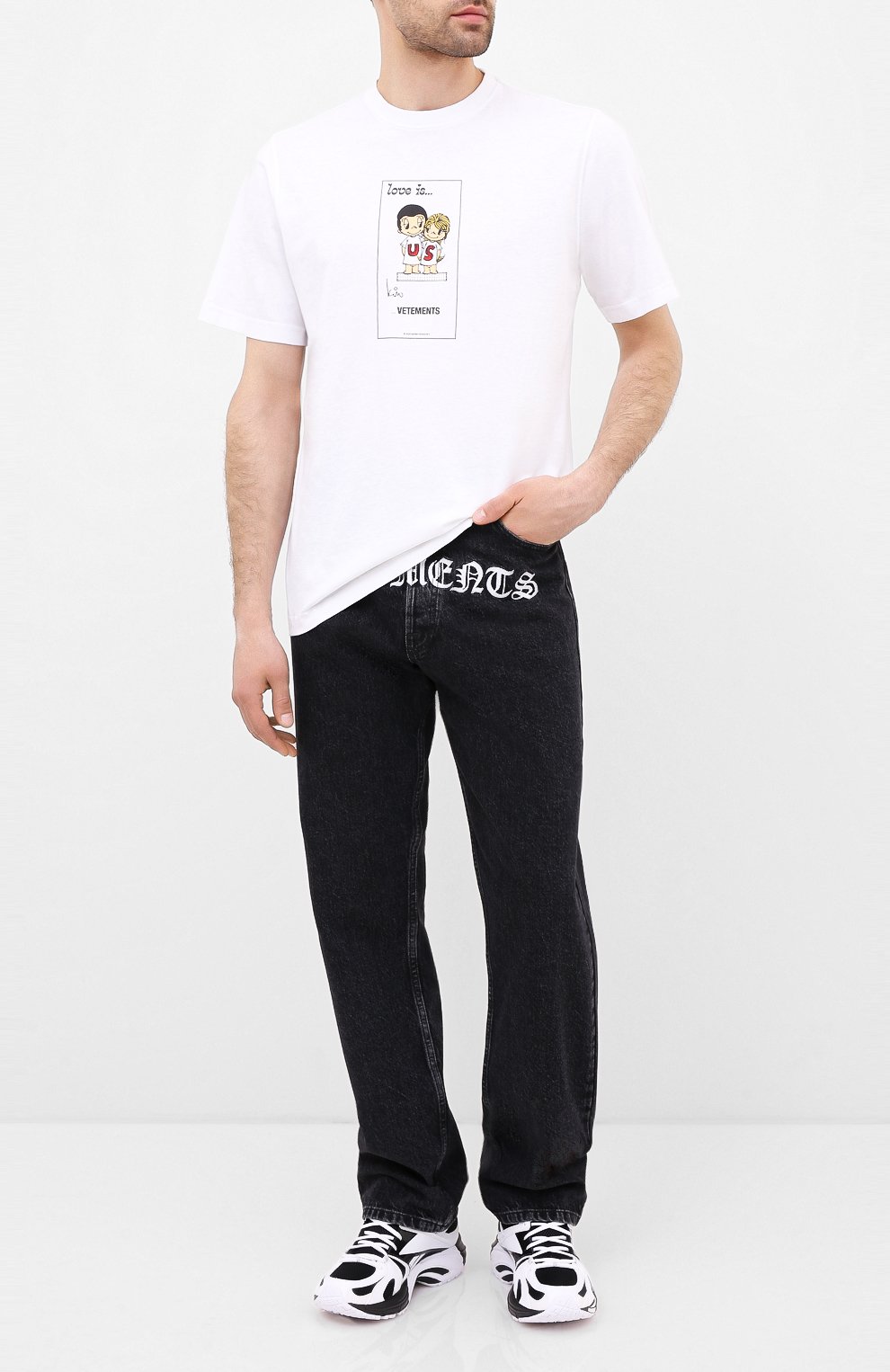 Хлопковая футболка VETEMENTS, арт. UAH21TR686 1600/M, фото 2