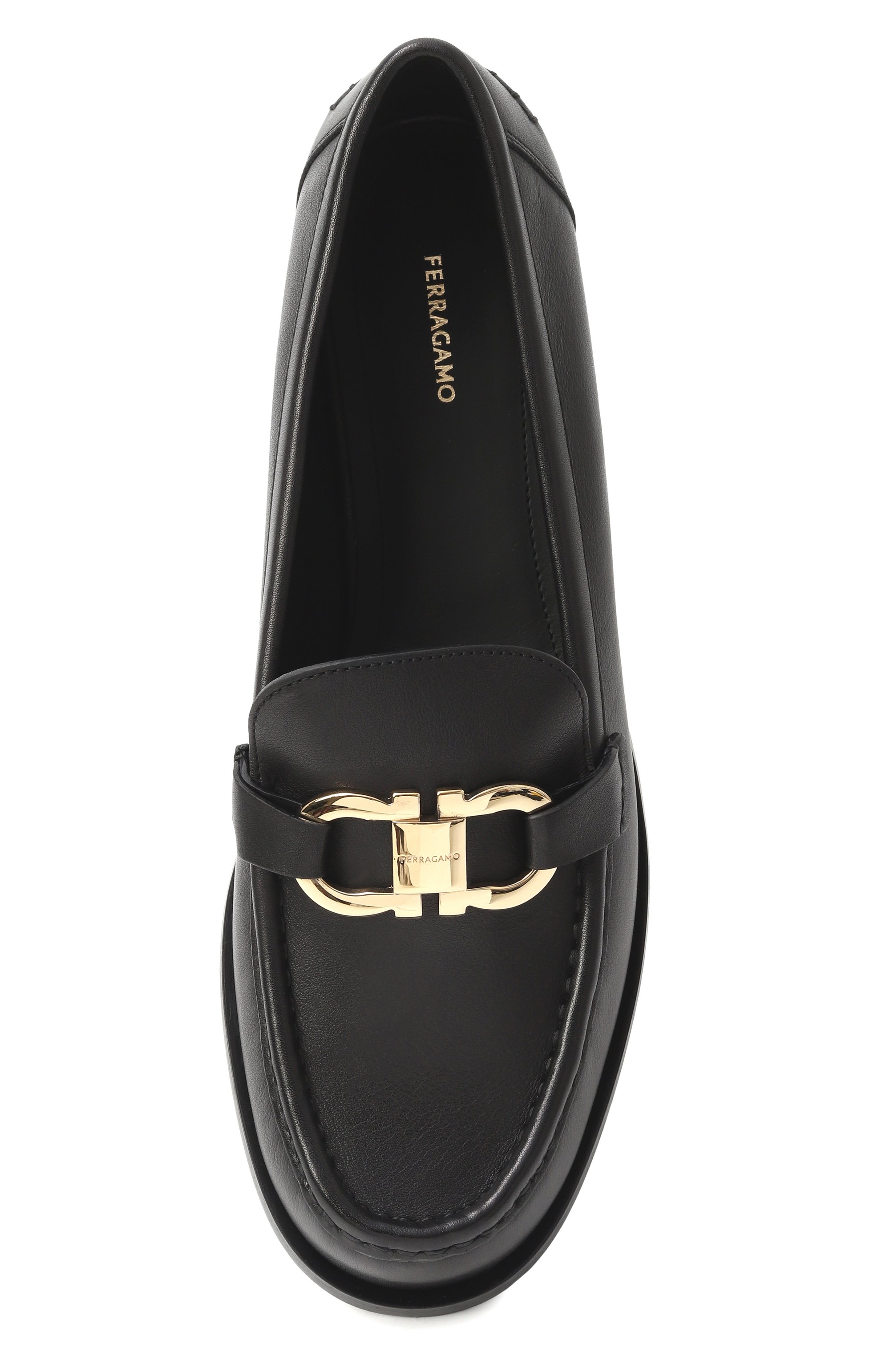 Кожаные лоферы FERRAGAMO, арт. 01H704/769755, фото 6