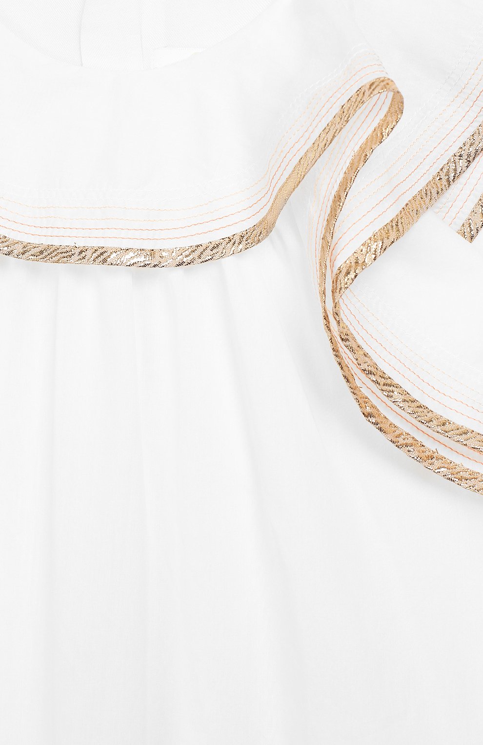 Хлопковое платье CHLOÉ, арт. C12720/6A-12A, фото 3