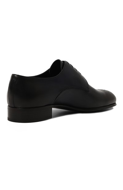 Кожаные дерби ARTIOLI темно-синего цвета по цене 175500 руб., арт. 6S519/BIS/BUFFERED CALF, фото 5 Кожаные дерби ARTIOLI, арт. 6S519/BIS/BUFFERED CALF, фото 5