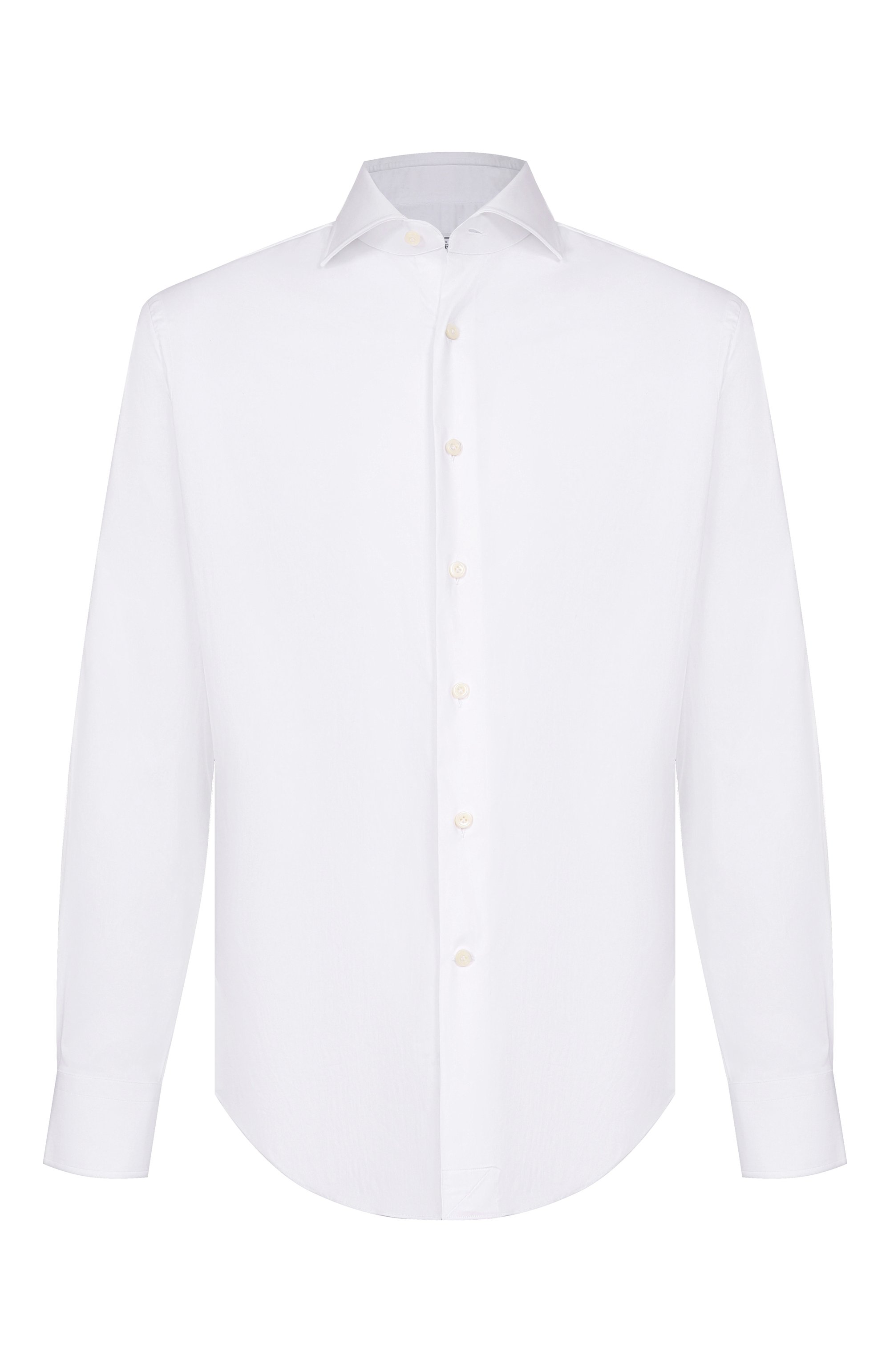 Хлопковая сорочка ALESSANDRO GHERARDI белого цвета по цене 41050 руб., арт. BP1-3G-7T/M009, фото 1 Хлопковая сорочка ALESSANDRO GHERARDI, арт. BP1-3G-7T/M009, фото 1