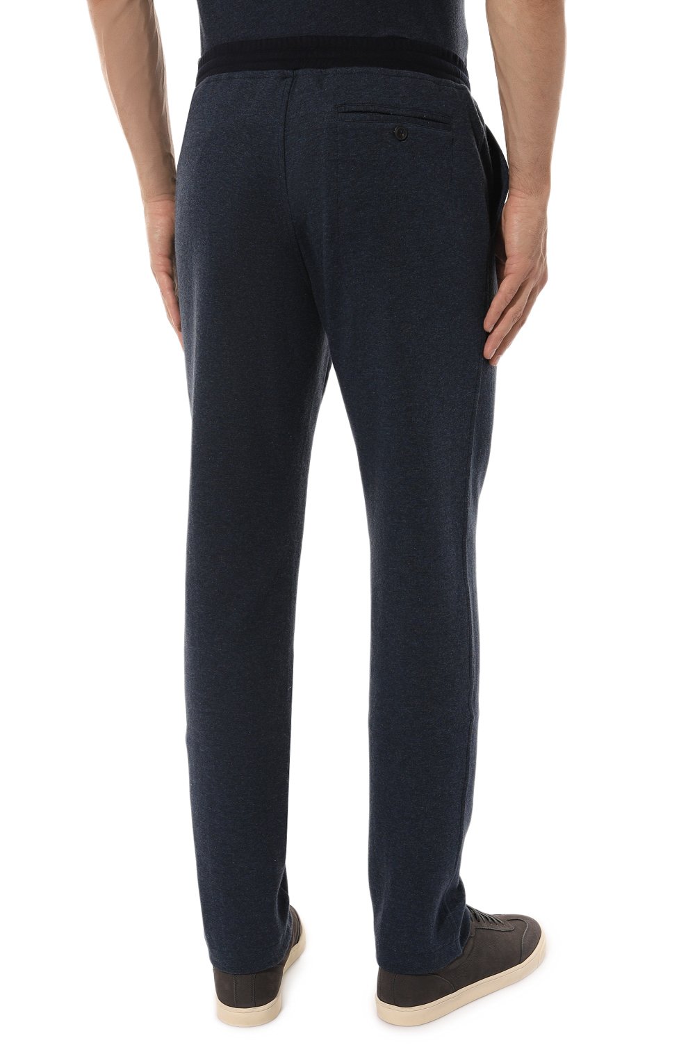 Брюки из хлопка и кашемира CAPOBIANCO, арт. 15M706.LB00., фото 4