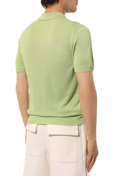 Поло из вискозы и шелка TOM FORD, арт. YMV004/KPS005, фото 4