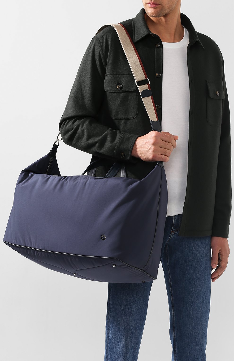 Текстильная дорожная сумка LORO PIANA, арт. FAF6679, фото 5