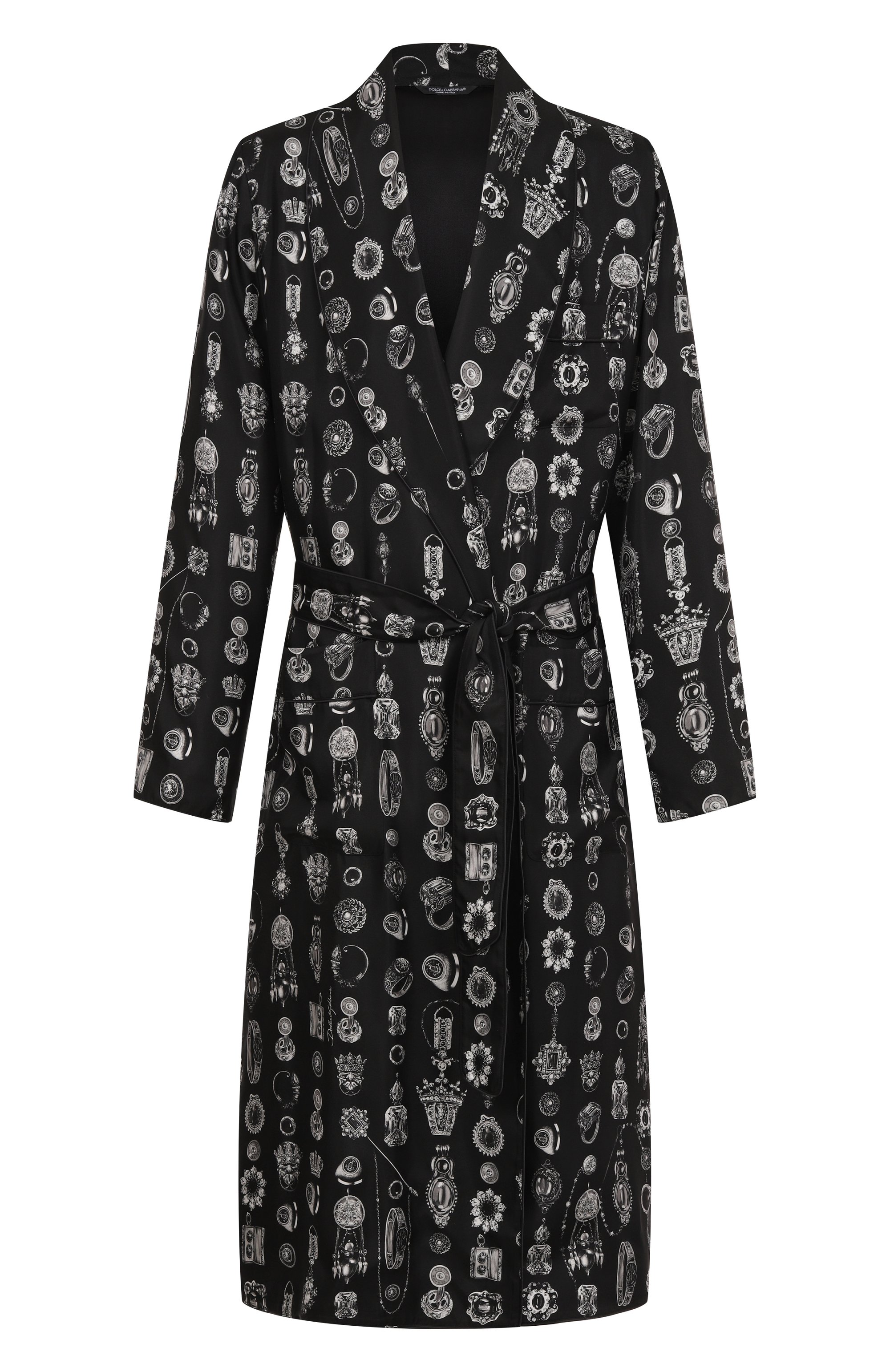 Шелковый халат DOLCE & GABBANA, арт. G031TT/IS1ZV, фото 1