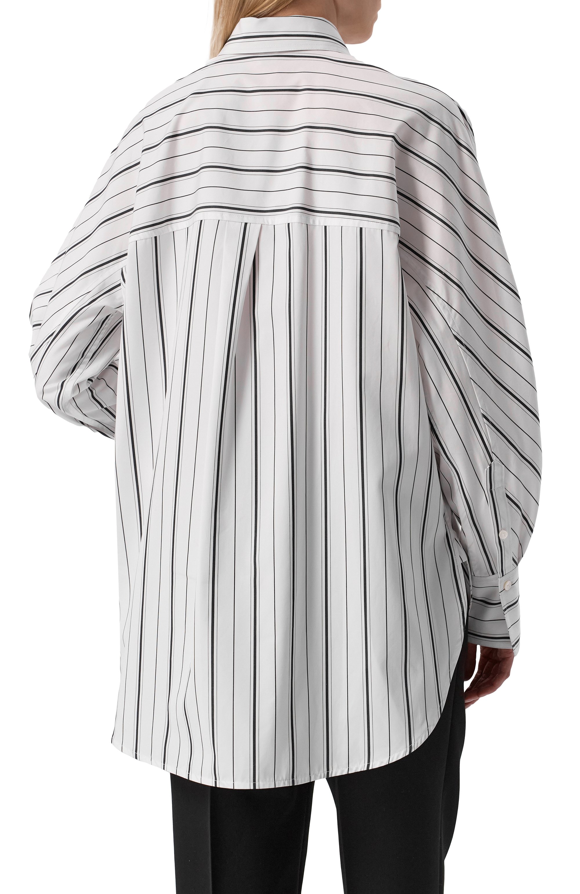 Хлопковая рубашка TOTEME, арт. 251-WRT2522-FB0338, фото 4