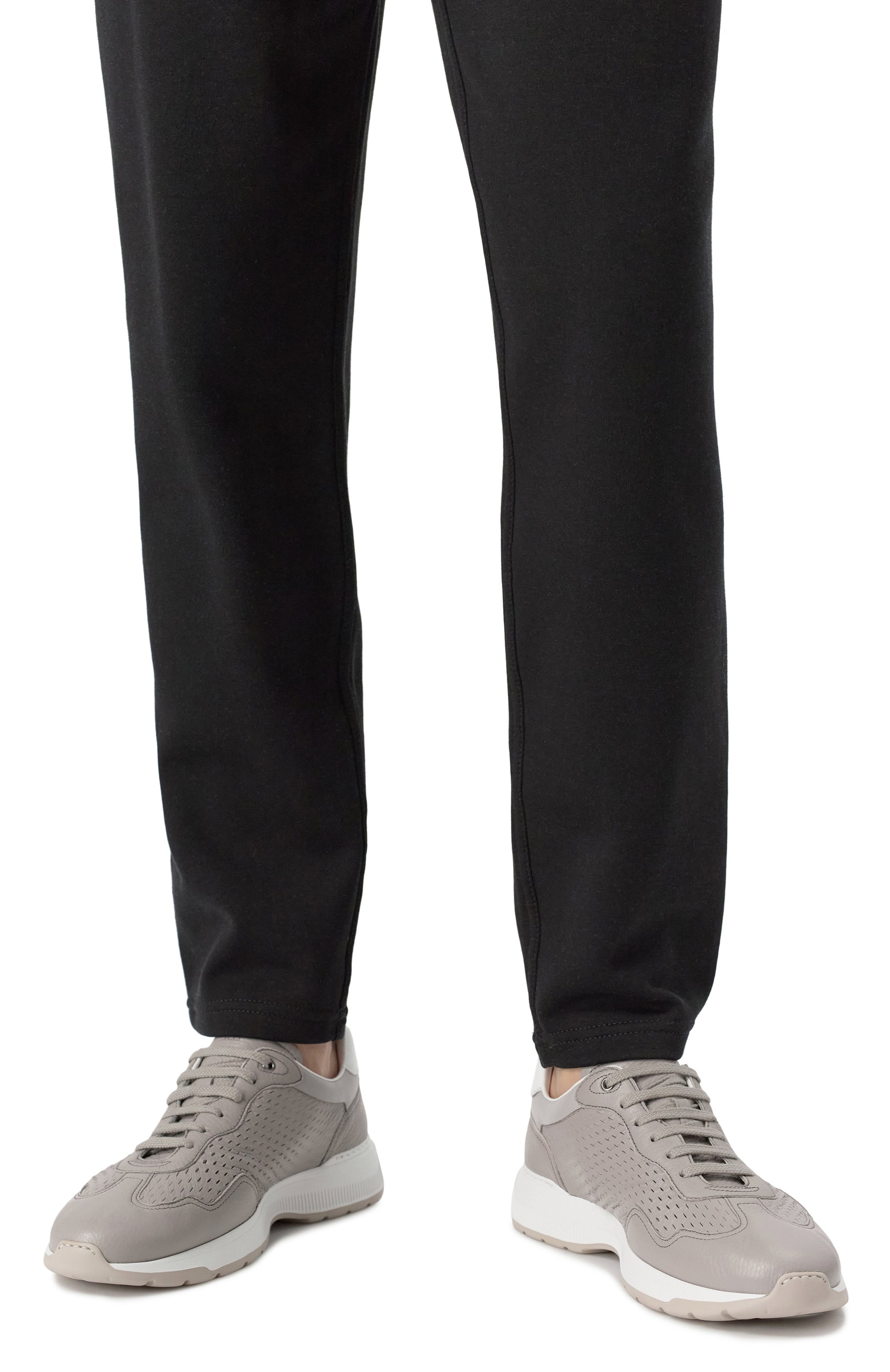 Кожаные кроссовки ZILLI, арт. H0200AM1961VZEV06, фото 3