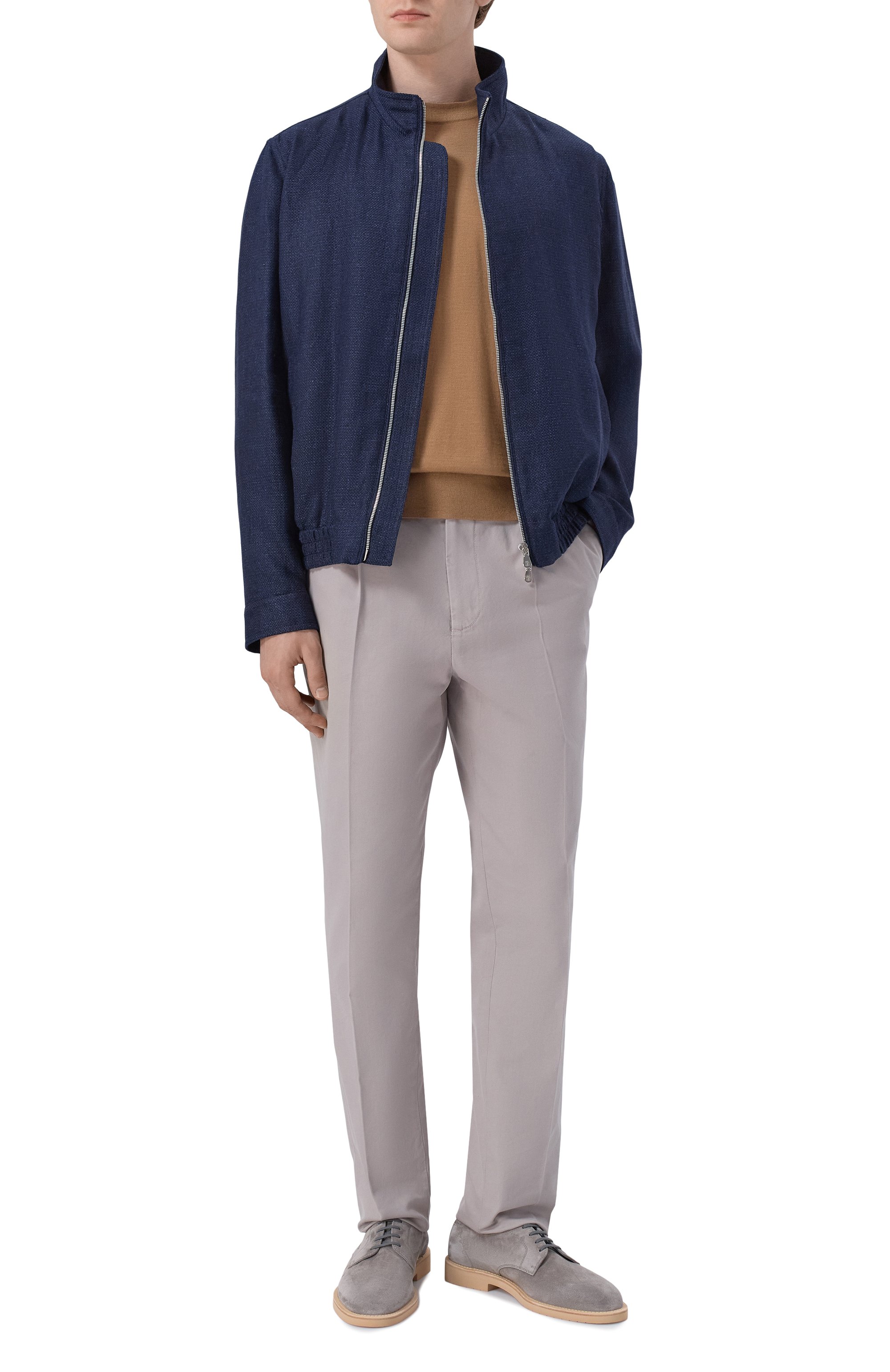 Замшевые дерби BRUNELLO CUCINELLI, арт. MZUPAIX652, фото 2