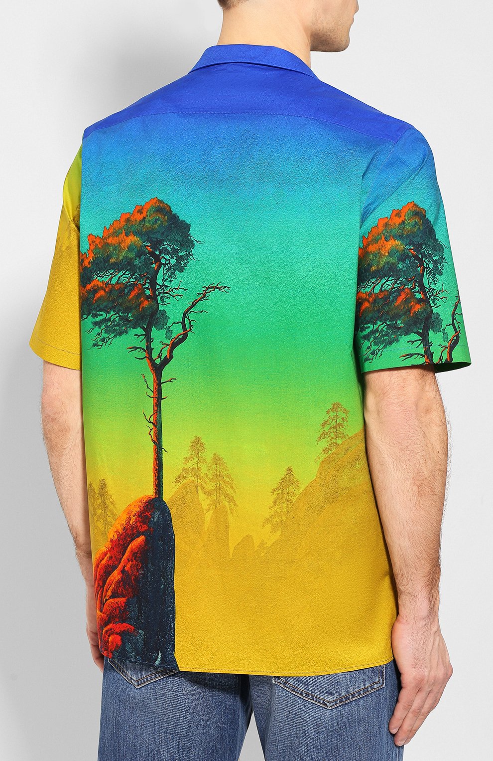 Хлопковая рубашка VALENTINO, арт. TV0AA77165S, фото 4