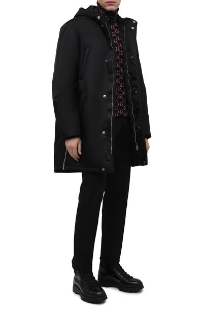 Кожаные ботинки PRADA, арт. 2TE179-3LFR-F0002-G000, фото 2