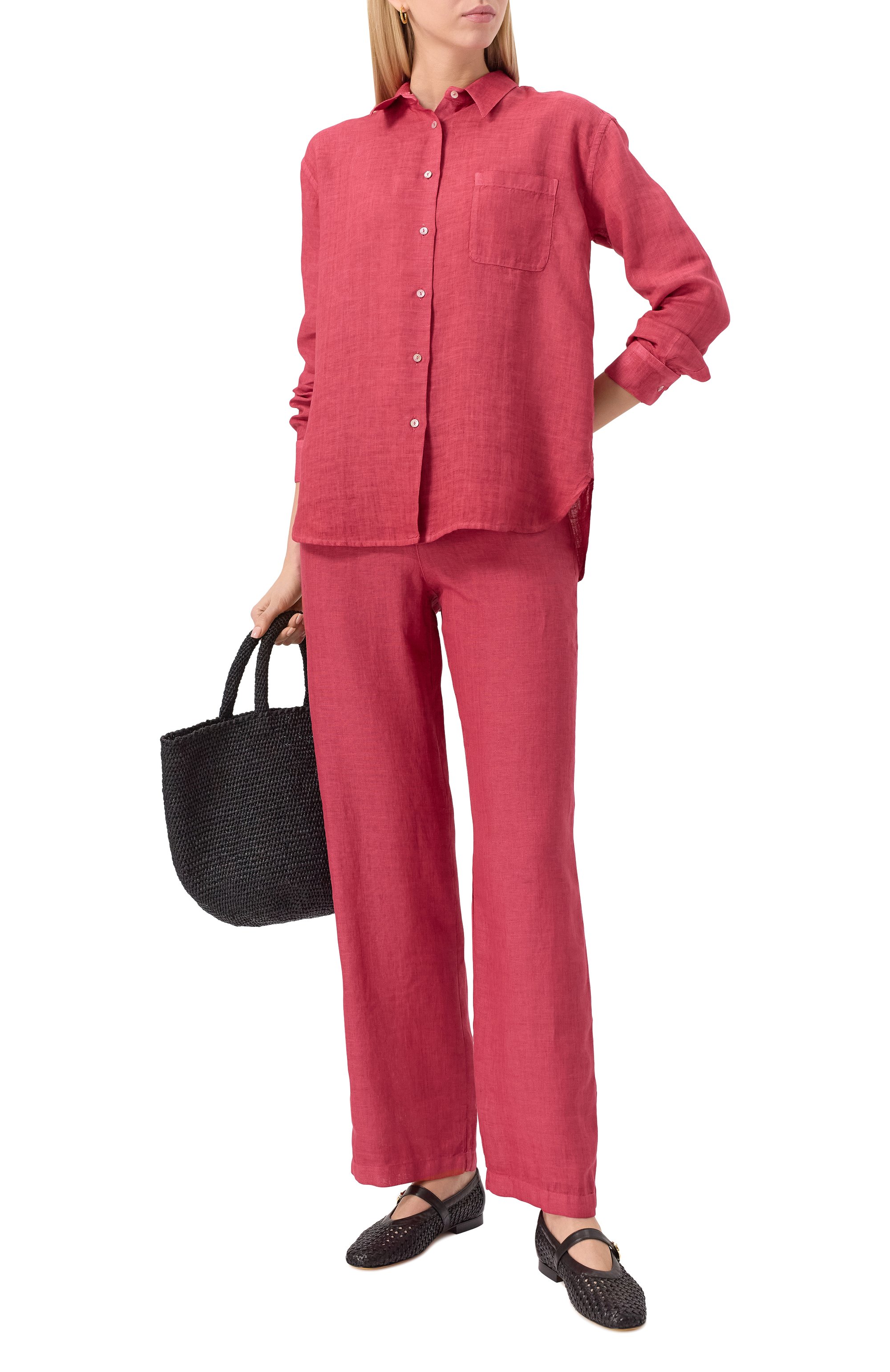 Льняная рубашка 120% LINO, арт. 32ALIW19GE/000B317, фото 2