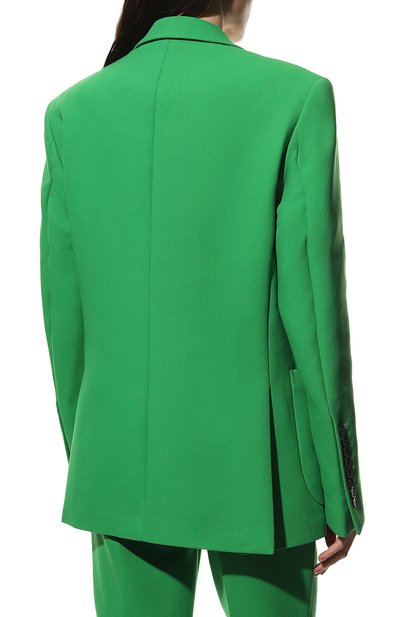 Жакет JACOB LEE зеленого цвета по цене 156500 руб., арт. WWB08622AG, фото 4 Жакет JACOB LEE, арт. WWB08622AG, фото 4