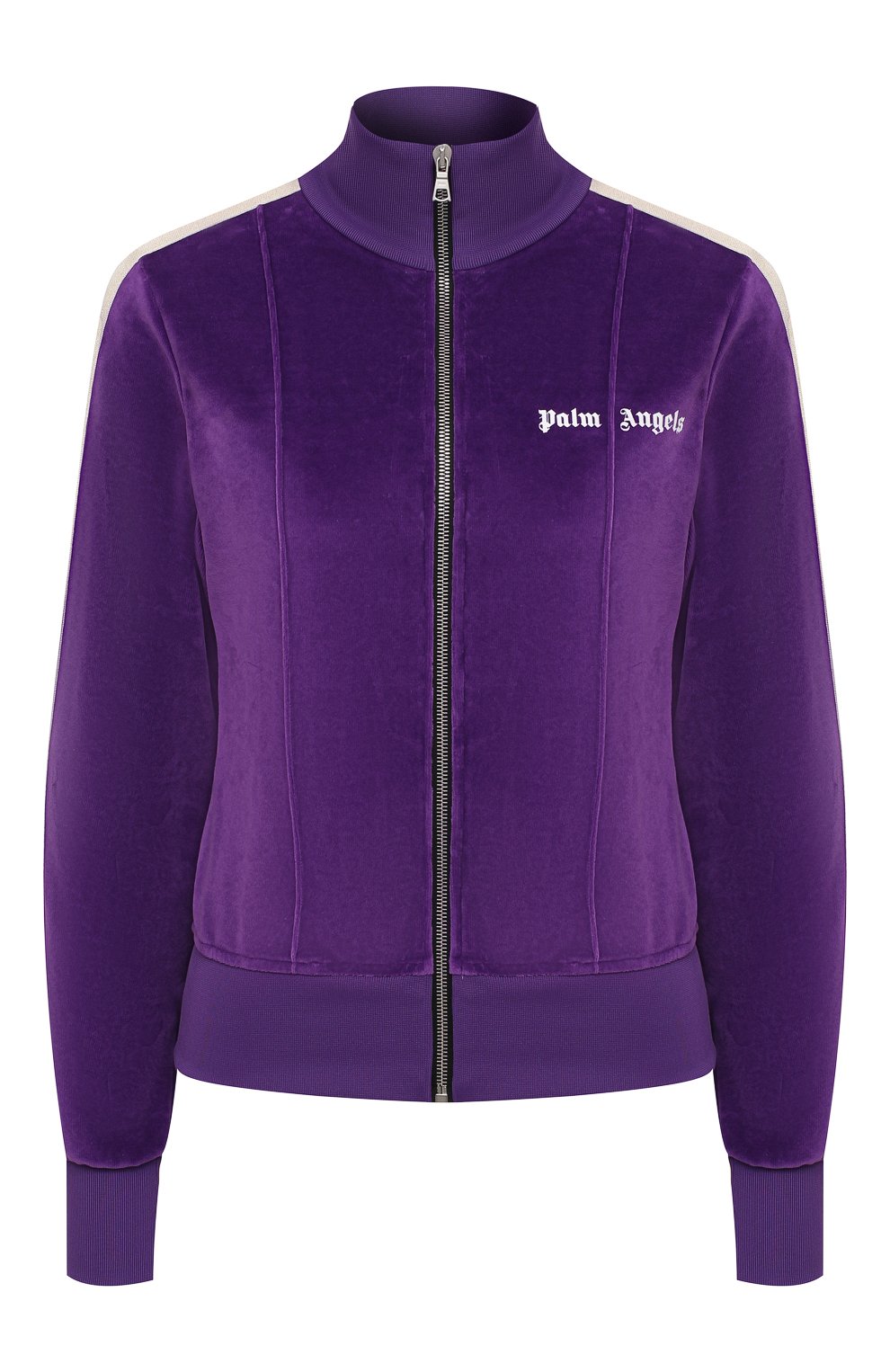 Хлопковый кардиган PALM ANGELS фиолетового цвета по цене 45450 руб., арт. PWBD022F20FAB0023701, фото 1 Хлопковый кардиган PALM ANGELS, арт. PWBD022F20FAB0023701, фото 1