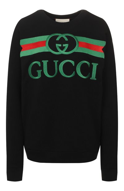 Хлопковый свитшот GUCCI, арт. 469250/XJCCG, фото 1