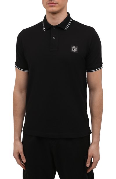 Хлопковое поло STONE ISLAND, арт. 101522S18, фото 3