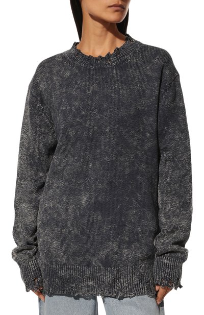 Хлопковый свитер ACNE STUDIOS, арт. A60338, фото 3