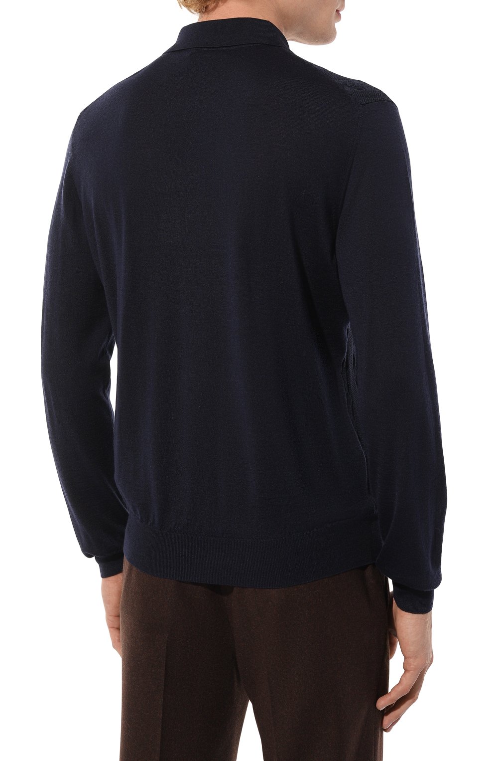 Поло из шерсти и шелка STEFANO RICCI, арт. KE08000P30/E23370, фото 4