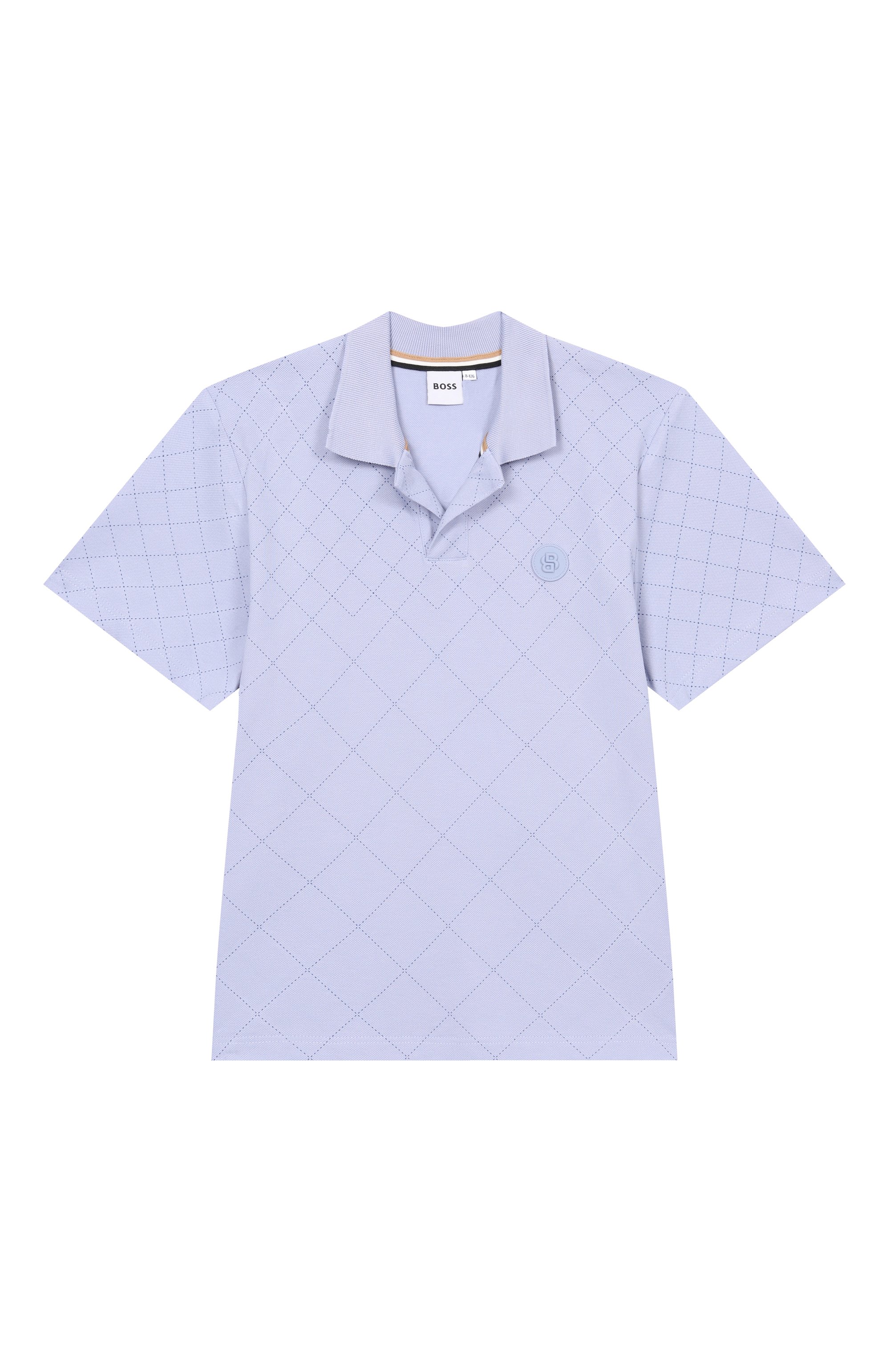 Хлопковое поло BOSS, арт. J52962, фото 1