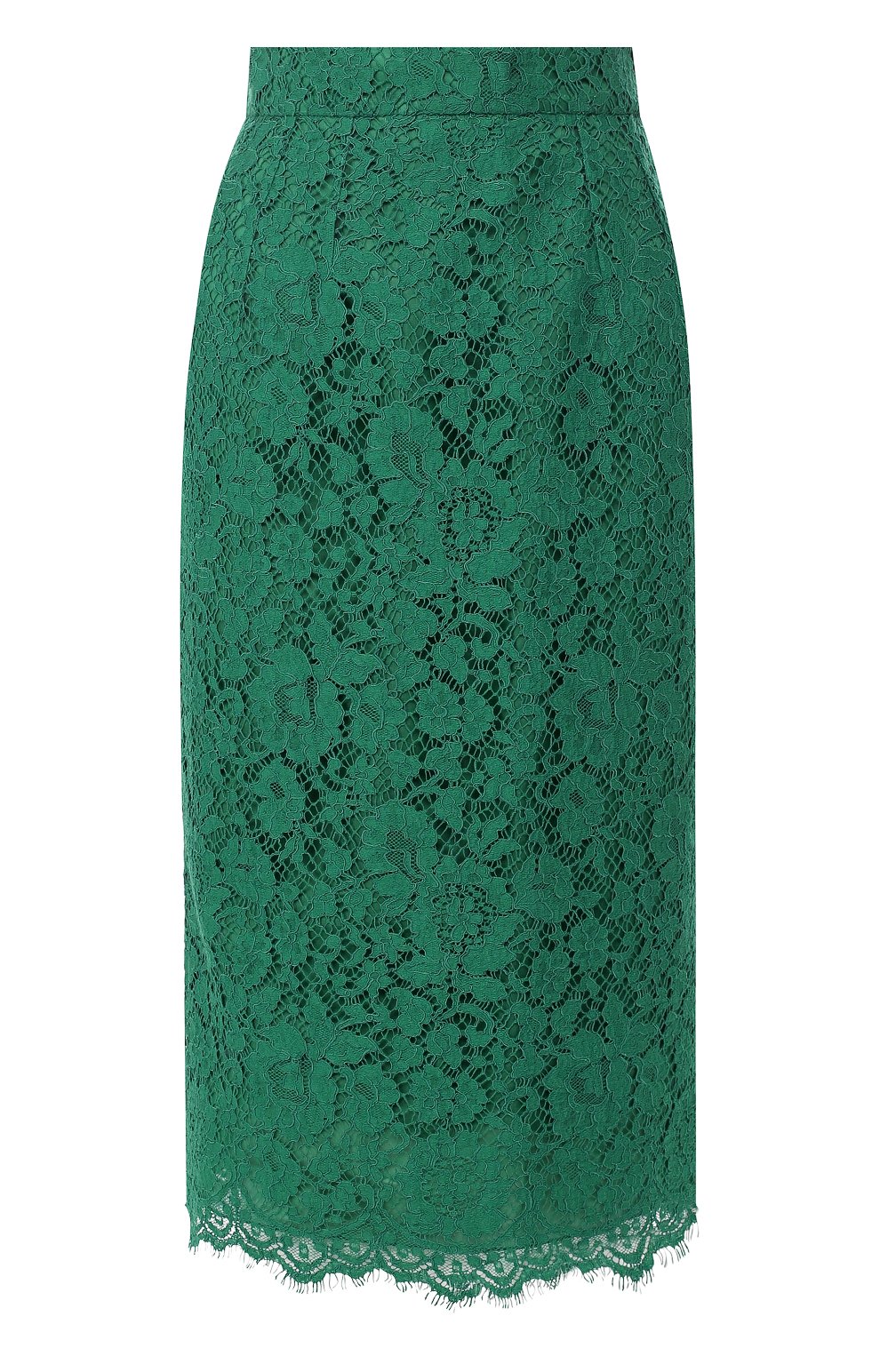 Кружевная юбка-карандаш с разрезом DOLCE & GABBANA, арт. F4BG6T/HLMHW, фото 1