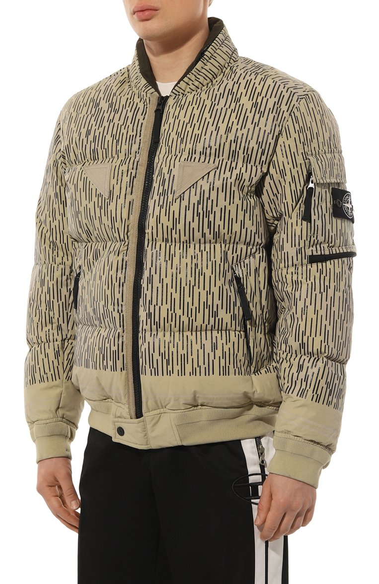Пуховый бомбер STONE ISLAND, арт. 7515433E1, фото 1
