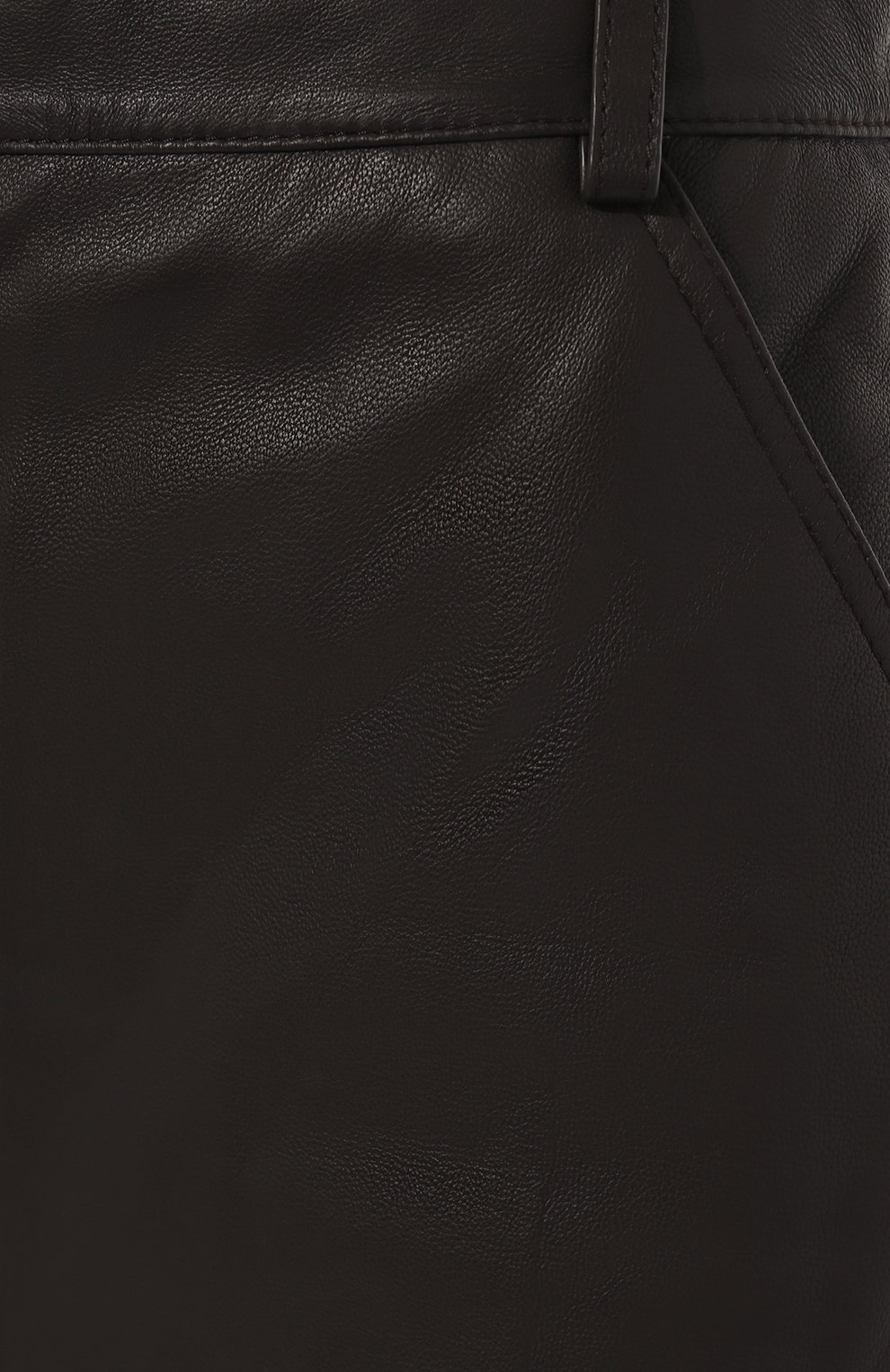 Кожаные брюки YVES SALOMON, арт. 25WYP202XXAPXX, фото 5