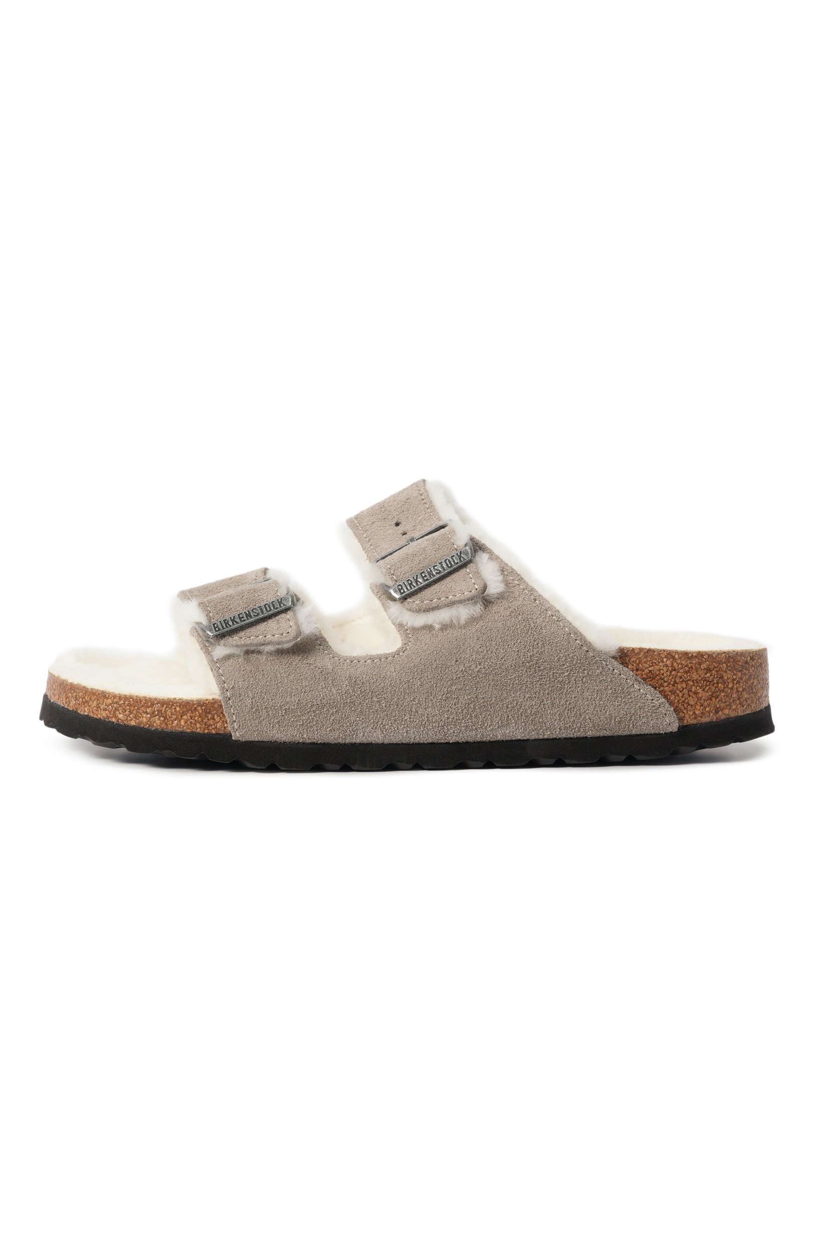 Замшевые шлепанцы arizona shearling BIRKENSTOCK, арт. 1017403, фото 4