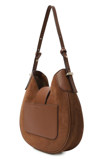 Сумка beyond small BOSS коричневого цвета по цене 55950 руб., арт. 50557954, фото 4 Сумка beyond small BOSS, арт. 50557954, фото 4