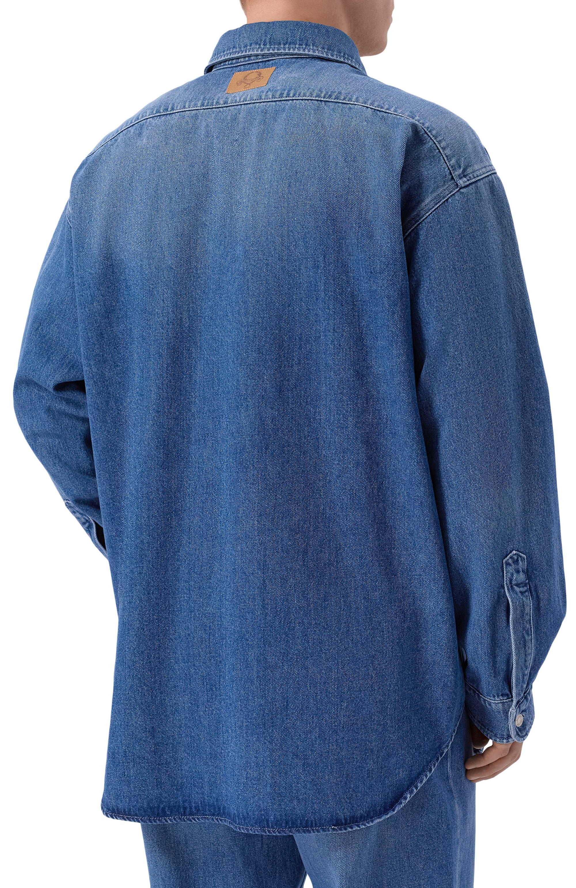 Джинсовая рубашка MOSCHINO, арт. A0204/0239, фото 4